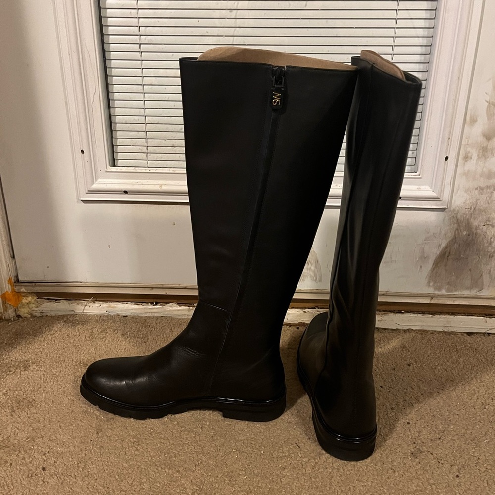 Stuart Weitzman Black Knee-High Boots - Picture 2 of 4